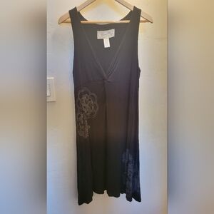 Aventura Black Floral Dress